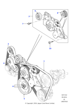 LR031367 - Land Rover Bracket And Bearing