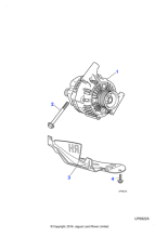 XR88843 - Jaguar Screw/washer