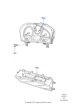 YAC502110 - Land Rover Instrument Cluster - Dash