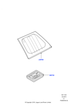 LR039035 - Land Rover Glass - Quarter Window