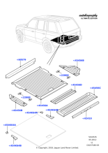 LR031157 - Land Rover Lining - Loading Compartment