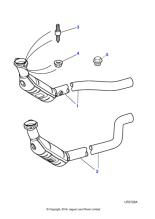 XR810557 - Jaguar Manifold stud