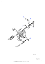 AGU2580 - Jaguar Hexagonal nut