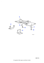 BHC2727 - Jaguar Plate - Mounting