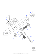 PS606101L - Land Rover Pin-split