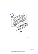 C2N3092 - Jaguar Major instrument pack