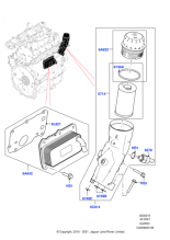 LR135718 - Land Rover Switch - Oil Pressure