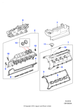 C2Z20249 - Jaguar Camshaft cover