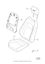 T4A8072LKP - Jaguar Headrest