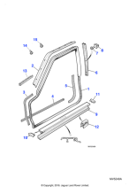 BD26723 - Jaguar Treadplate clip