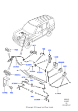 SGB001674 - Land Rover Tube - Brake