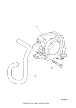 C2C41067 - Jaguar Throttle body