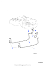 C2S45742 - Jaguar Fuel tank strap