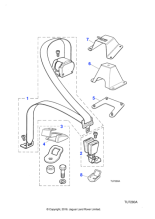 C2N2527 - Jaguar Anchor plate