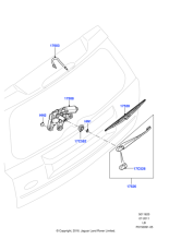LR049843 - Land Rover Blade - Wiper