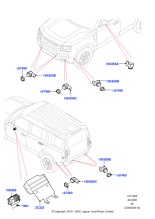 LR137887 - Land Rover Sensor - Parking Aid System
