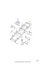 575670 - Land Rover Nut - Hex.