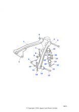 90575627 - Land Rover Link assembly-rear suspension upper