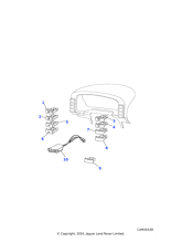 AMR2745 - Land Rover Switch-thumbwheel illumination control