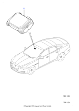 C2D50935 - Jaguar Rain sensor module