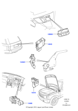 YXL000010PUY - Land Rover Switch