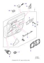 C2Z30895LEG - Jaguar Door casing
