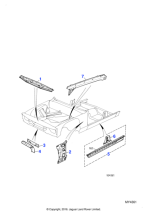 BAC4304 - Jaguar Sill sealing plug