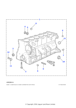 1726243 - Land Rover Dowel