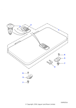 AWR1675 - Land Rover Nut-lokut