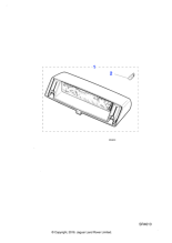 LNB5000AANDR - Jaguar High mounted stop lamp