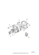 STC3691 - Land Rover Pulley-polyvee alternator