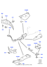 LR043377 - Land Rover Heat Shield