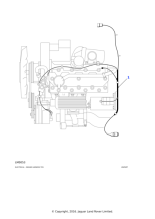 YSB000872 - Land Rover Harness Engine