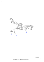 C2S17370 - Jaguar Screw/washer