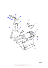 JZE100014 - Jaguar Pivot pin circlip