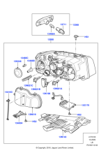 LR021900 - Land Rover Headlamp