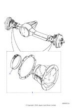 RTC3519 - Land Rover CLIP - HOSE