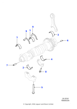 JDE36940 - Jaguar Bearing - Connecting Rod