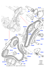 LR138833 - Land Rover Tensioner - Timing Chain