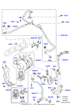 LR066524 - Land Rover Pipe - Oil Feed