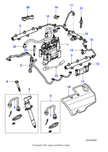 XR849210 - Jaguar Injector-replacement kit