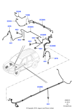 LR014379 - Land Rover Tube - Brake