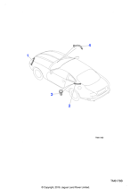 LNB3740AA - Jaguar Engine earth lead