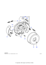 ICW100000 - Land Rover Kit-transmission brake shoe retention