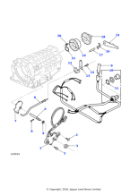 THE000010L - Land Rover Shaft automatic transmission