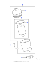 C2D3670 - Jaguar Oil filter