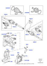 LR112409 - Land Rover Shaft And CV-Joint