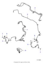 C2D5820 - Jaguar Brake pipe