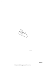 C37680 - Jaguar Interior rear view mirror