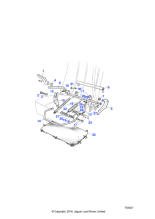 393497 - Land Rover Operating bar - seat slides